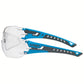 uvex pheos nxt PPE safety glasses, Metal-free, blue, anthracite, clear lens