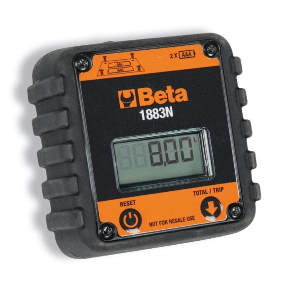 Beta Tools 1883N Digital litre counter for oil, 1/2" drive