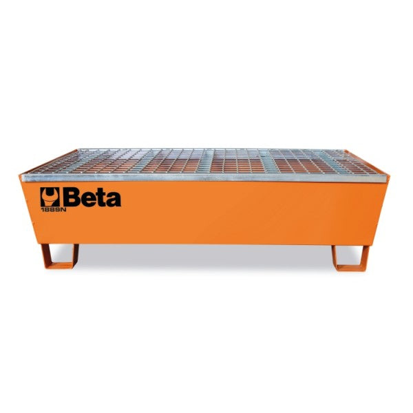 Beta Tools 1889N Steel handling and storage base for 2 200-l barrels