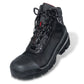 uvex quatro pro S3 SRC lace-up PPE safety boots, steel toe, heel cap, scuffcap, water-repellant, extra wide fit 38-50